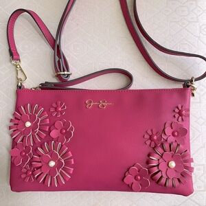Jessica Simpson Rose Crossbody/Clutch Purse NWOT